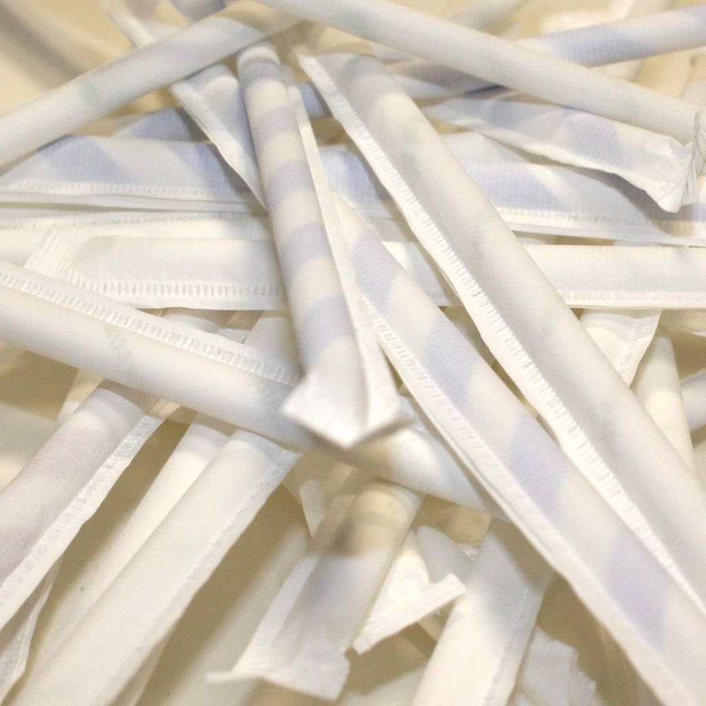 Individually Wrapped Paper Straws